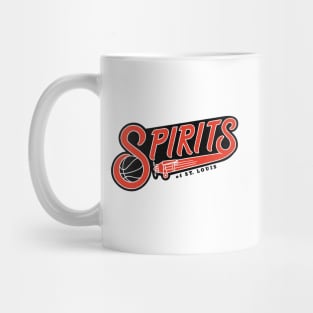 Defunct Spirits of St. Louis ABA Basketball Mug